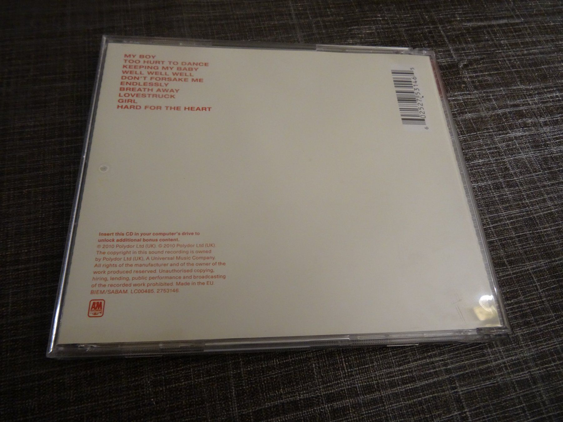 CDs: Duffy - Endlessly CD – Gebraucht aus Olten von Disc-Ausverkauf 1