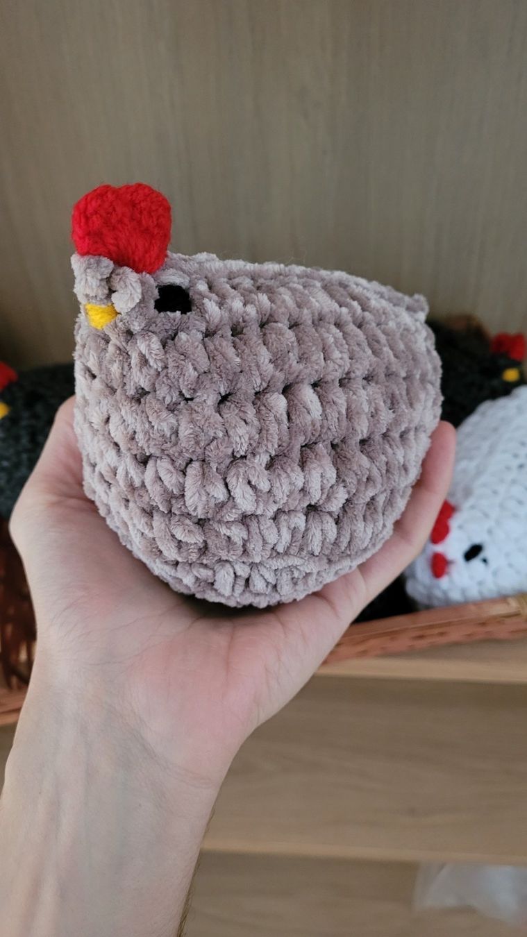 Tutte le decorazioni: Handgemachte Crochet Hühnchen – Nuovo (secondo la descrizione) da Zürich venduto da The_Plant_Wizard 5
