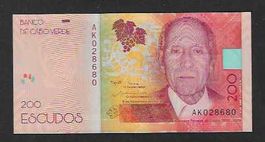 Cabo Verde  200  Escudos  2019  Bankfrisch