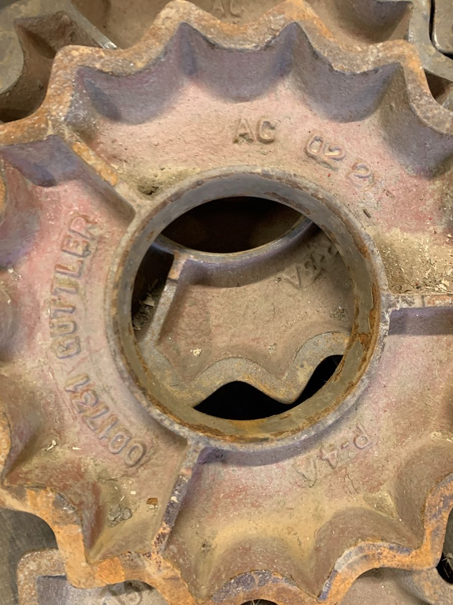 Bodenbearbeitungsmaschinenteile: Güttler walzen Ringe  – Gebraucht aus Vinelz von Gj001 1