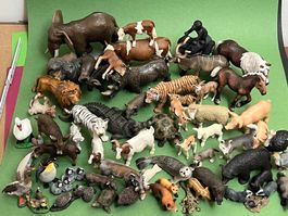 61 Schleich Schleichtiere Eltern Tiere Jungtier Krafttiere