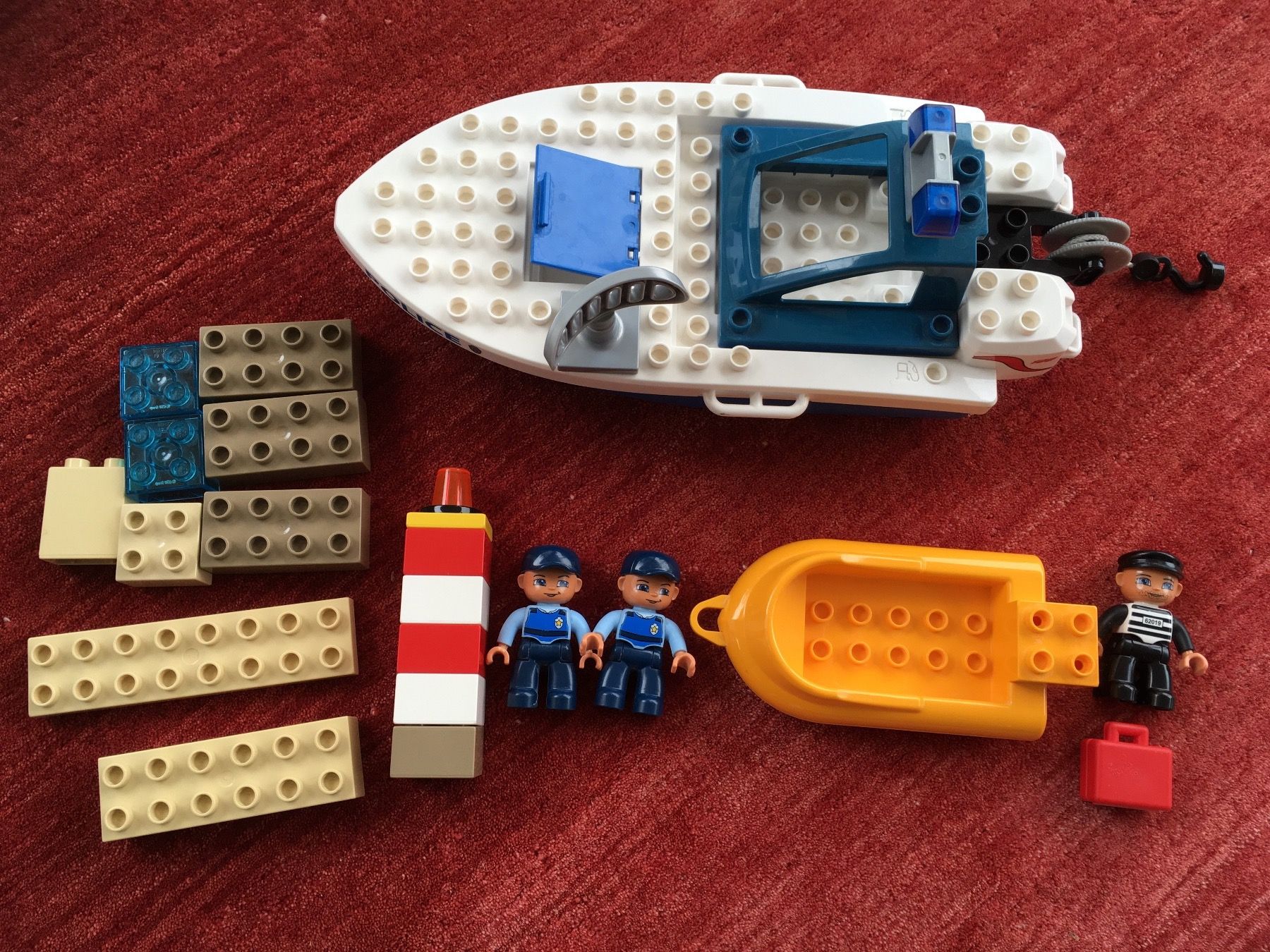 Duplo Spielzeuge: Lego Duplo 4861 Bateau de police – Gebraucht aus Faoug von