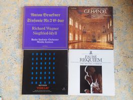 Schallplatten 4x: Symphonische Orchester