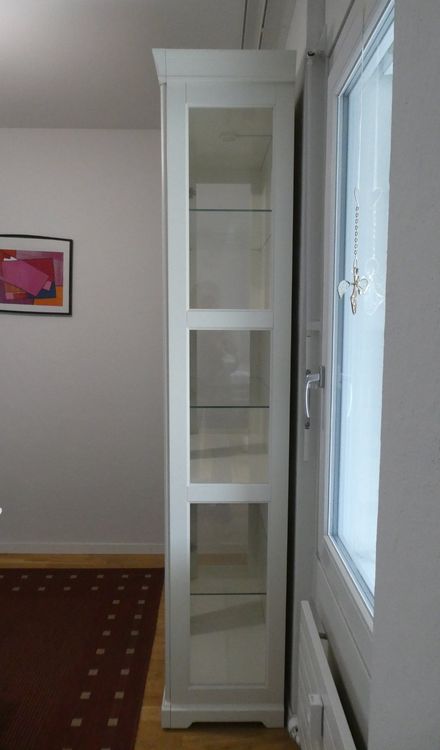 Modernes Vitrinenschrank Metallschrank Mit Beleucht Produktbild-Vorschau 4