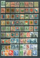 PJ Sammlung -1948 auf 2 Seiten + Block 1937 o (Y969)