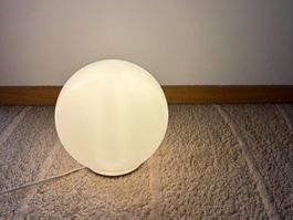 Lampe Fado IKEA Tischlampe Glaskugel Tischleuchte