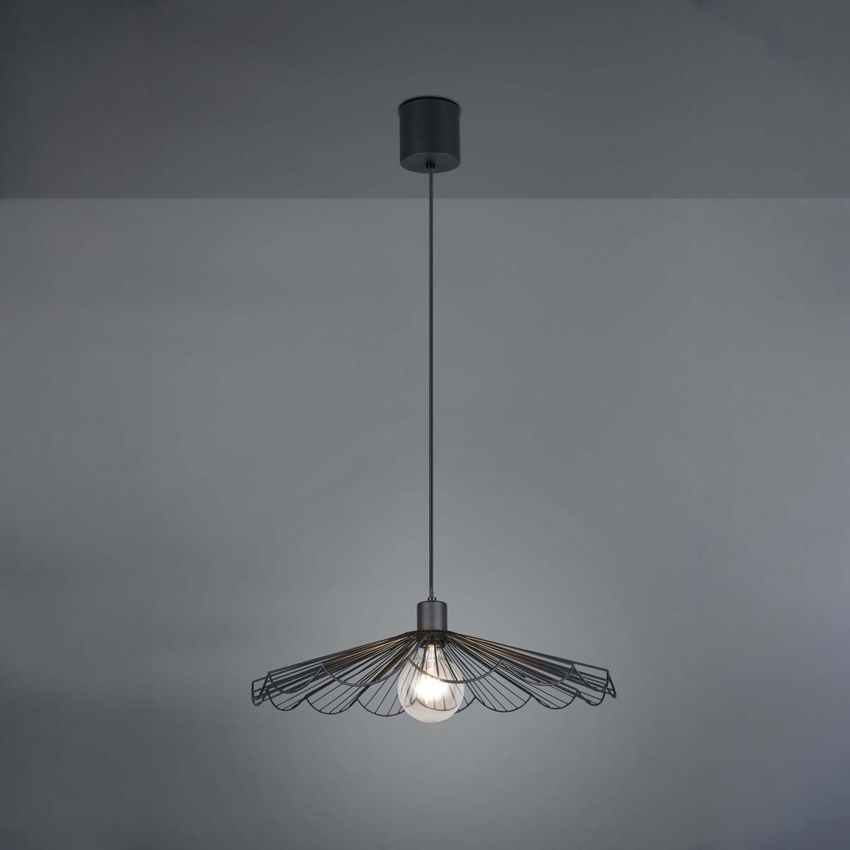 Lampadari & plafoniere: Pendelleuchte, Schwarz, 50 cm Ø – Nuovo (secondo la descrizione) da Kreuzlingen venduto da Smart-Light