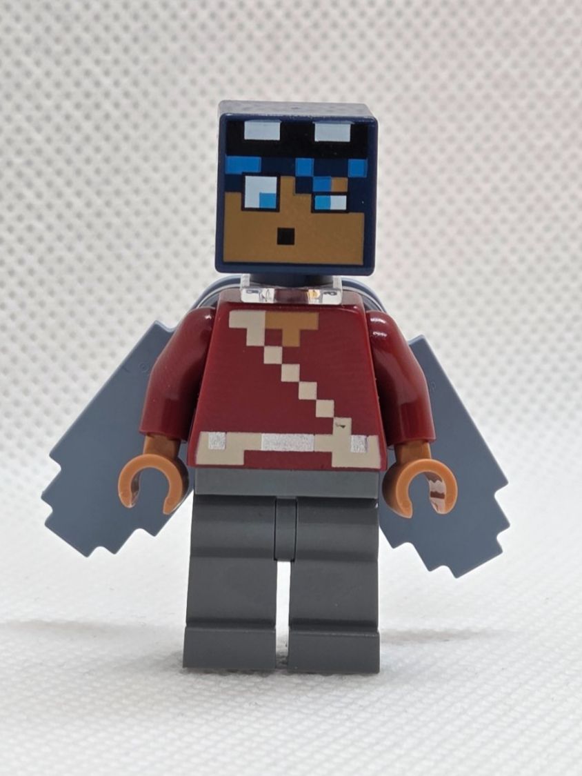 Lego Kit di costruzioni: LEGO Minecraft min203 Hero - Dark Red Torso with Elytra – Nuovo e nell'imballaggio originale da Basadingen venduto da tot_59zf