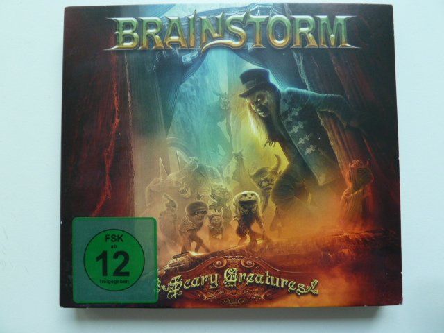 CD: BRAINSTORM - Scary Creatures  (CD + DVD, vergriffen) – Usato da Au ZH venduto da sikoku