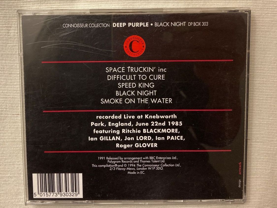 CD: CD, Deep Purple, On Stage, Black Night – Usato da Baden venduto da Yoyo1 1