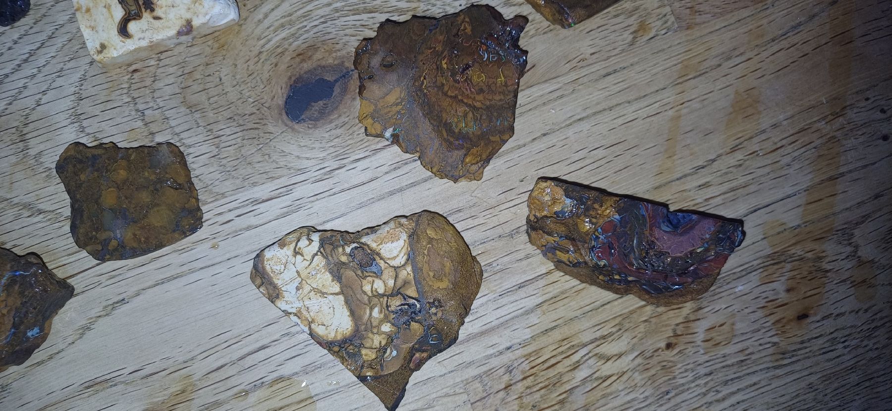 Edelsteine: 329 Gram Bolder Opale  – Gebraucht aus Flawil von Pinkmalibu 4