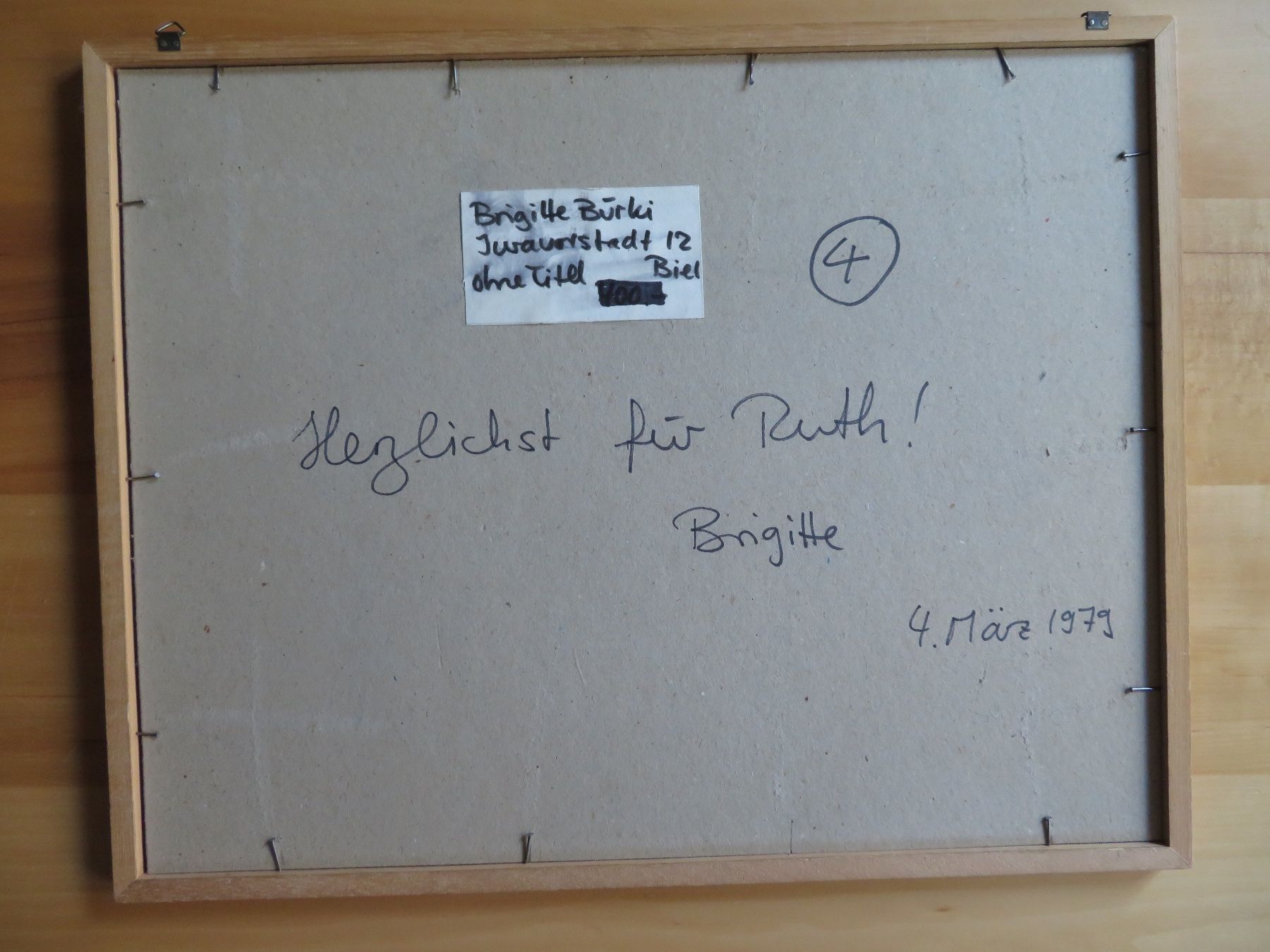 Gemälde: Brigitte Bürki – Gebraucht aus Bern von mordswein 2