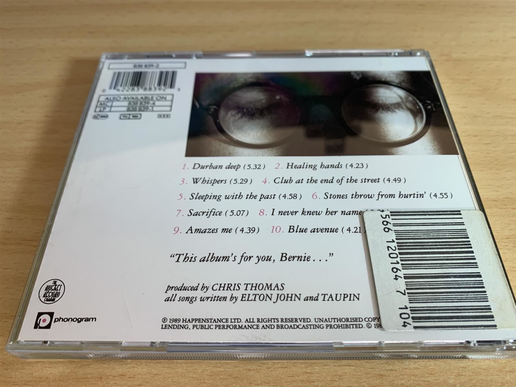CD: Elton John – Sleeping With The Past – Usato da Rikon im Tösstal venduto da Alpenmutz 1