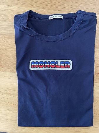 T-Shirt MONCLER, Grösse M, dunkelblau