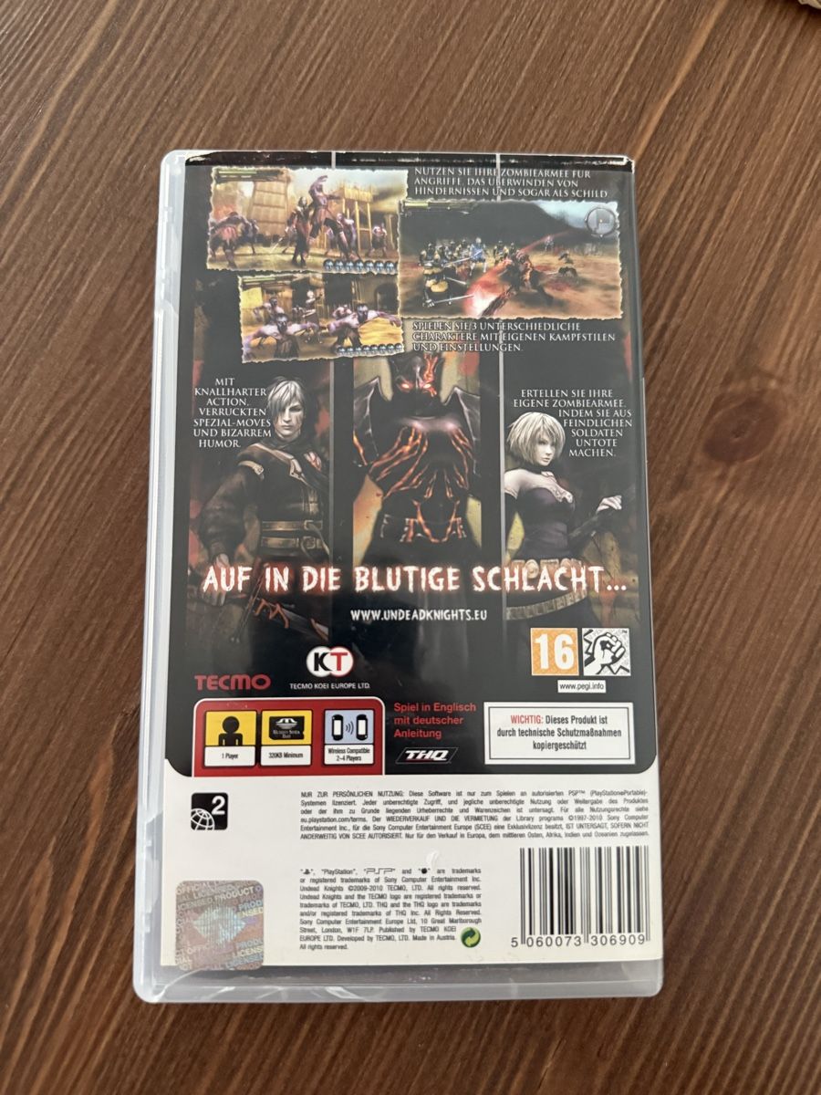 Giochi: Undead Knights PSP Videospiel – Usato da Winterthur venduto da mar_k8lf 2