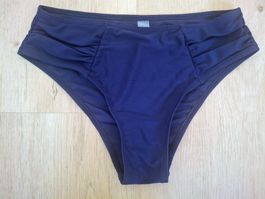 Günstig Porto! NEU! Gr. S Bas de bikini à volants bleu marin