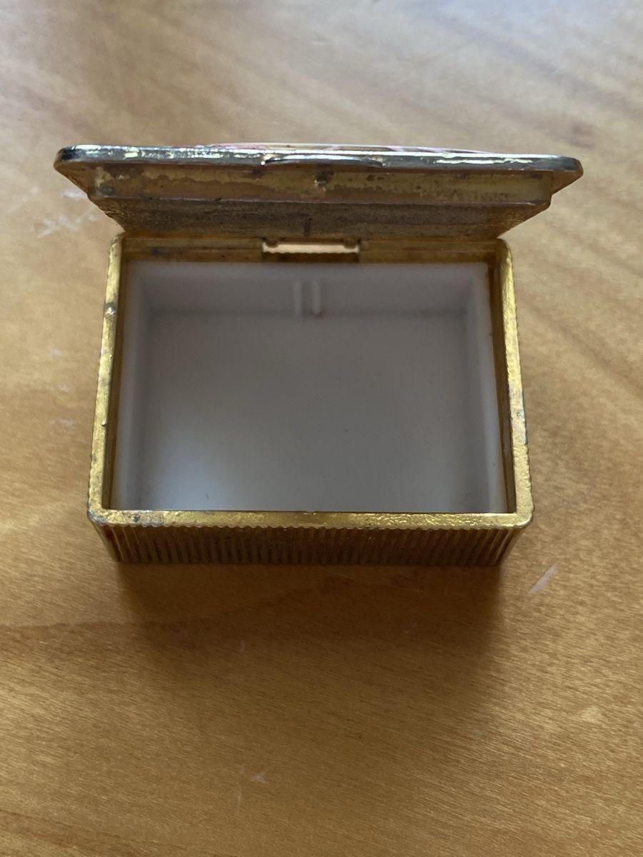 Portagioie: Vintage Pillendose / Schmuckbox – Usato da Birr venduto da Vintage-Liebhaber 4