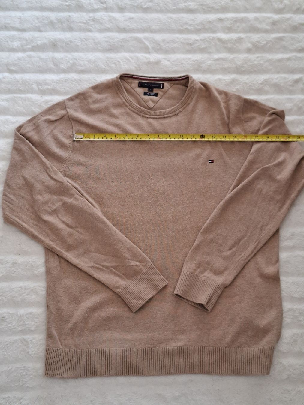 Tommy Hilfiger Maglioni & Felpe: Pull Tommy Hilfiger homme taille L - beige – Usato da Renens VD venduto da ser_j2fn 4