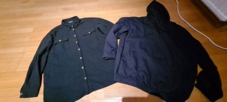 HOODIE und Bluse schwarz gr.m