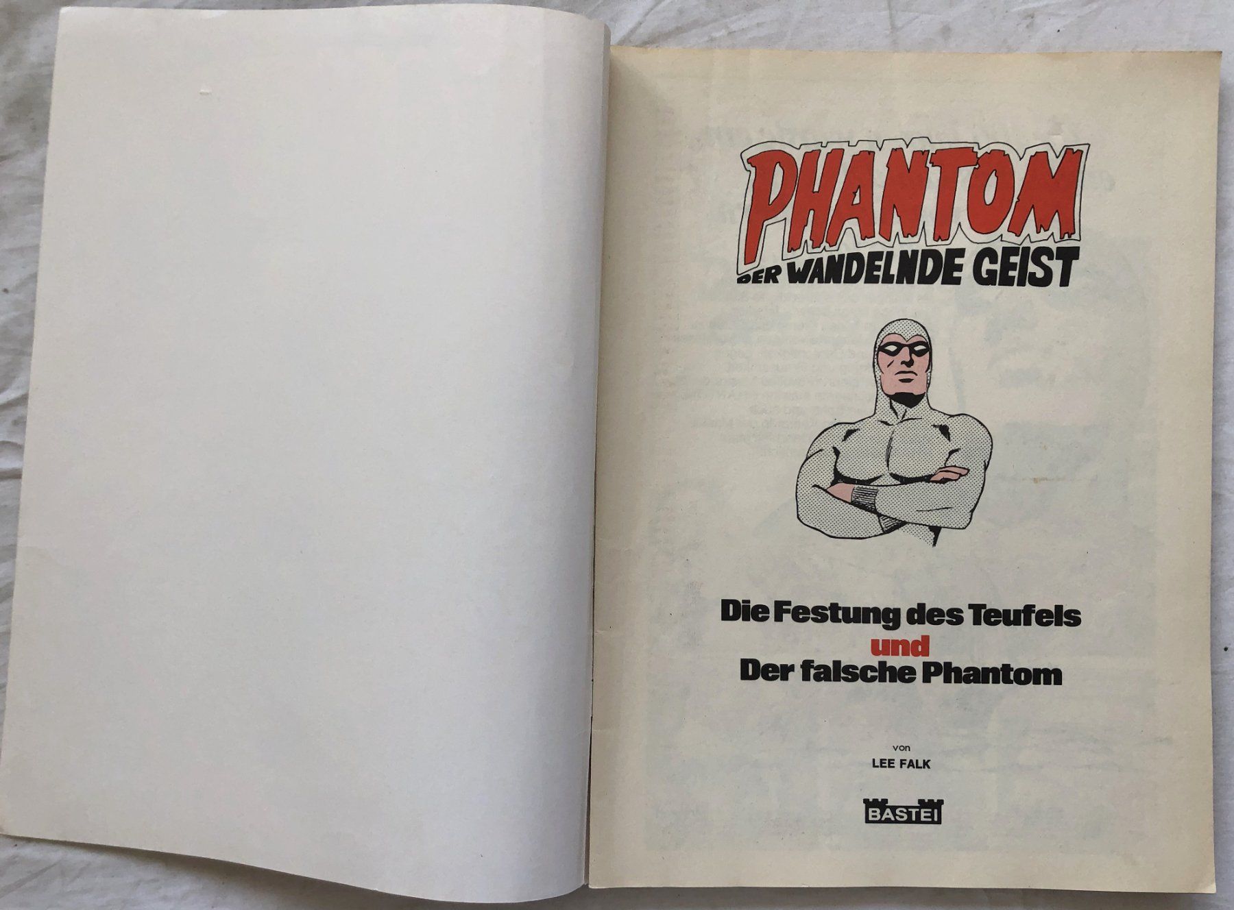 Fumetti: PHANTOM - Heft - Nr.80 - Bastei Verlag – Usato da Schaffhausen venduto da durruti 1