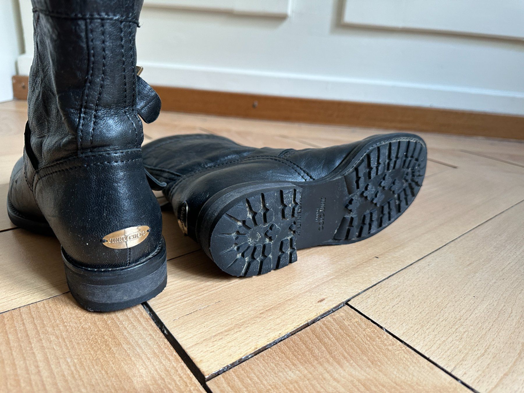 Jimmy Choo Scarpe da donna: JIMMY CHOO - Leder Stiefelette schwarz 34.5 – Usato da Zürich venduto da Diazaio 3