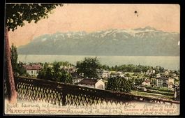 AK Lausanne, Lausanne et les Alpes de Savoie