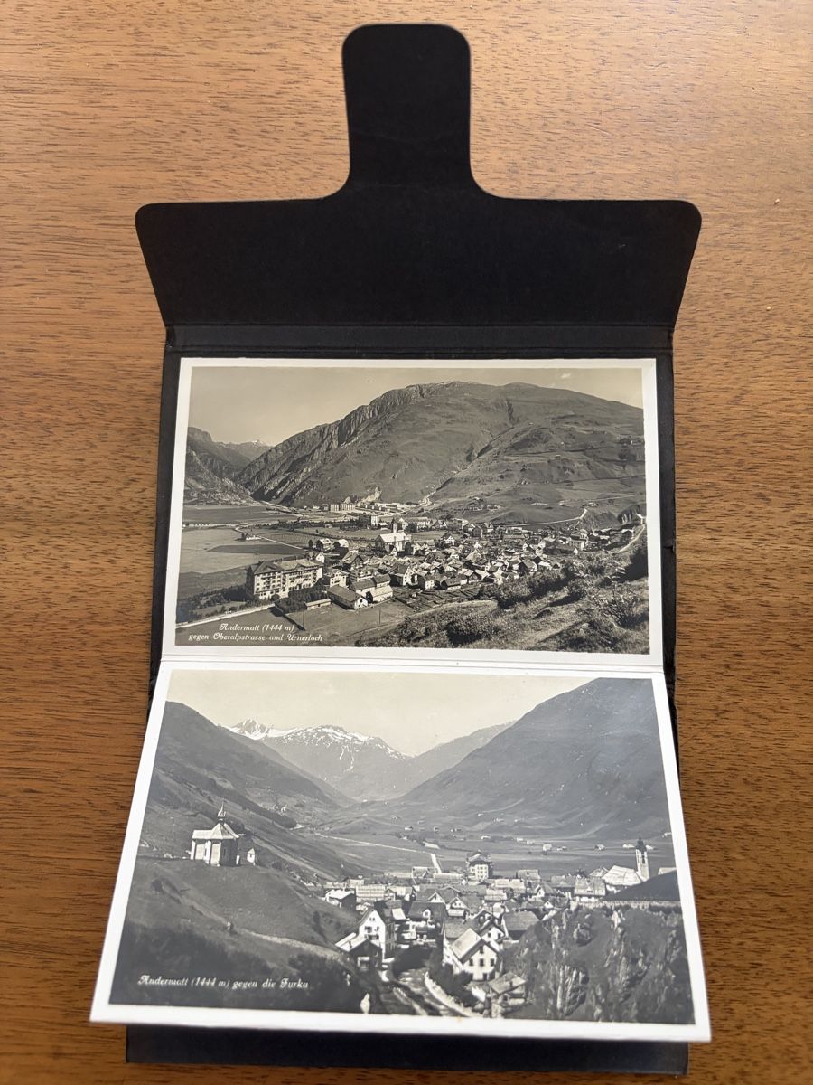 Cartoline postali: Postkarten- Buch Andermatt – Usato da Bern venduto da estalin 6