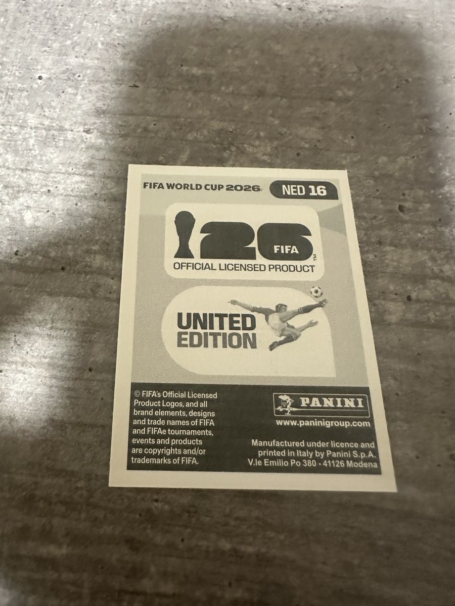 Panini Carte collezionabili: NED 16 , FIFA WORLD CUP 2026 PANINI  – Nuovo (secondo la descrizione) da Frauenfeld venduto da 1PegPeg1 1