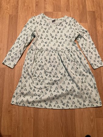 Mädchen Langarmkleid Gr. 122