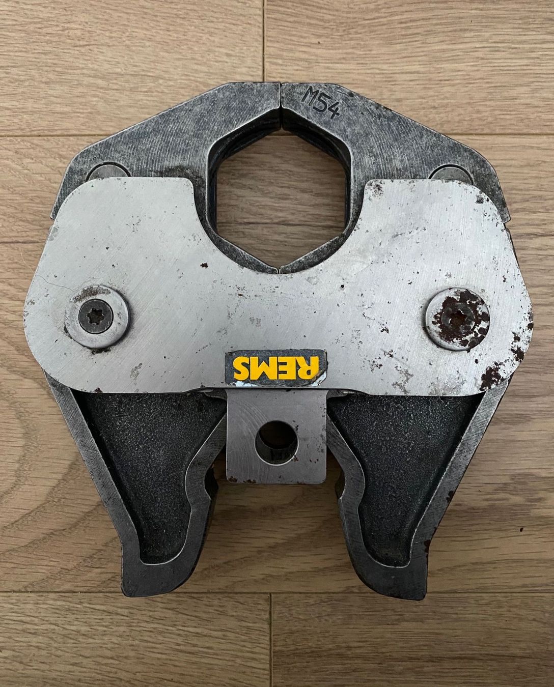 Rems Tutti gli attrezzi: Mâchoire Sertisseuse/Crimpbacken Rems M54 – Usato da Echallens venduto da Tools0101