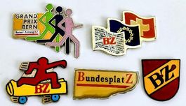 6 Pins Berner Zeitung