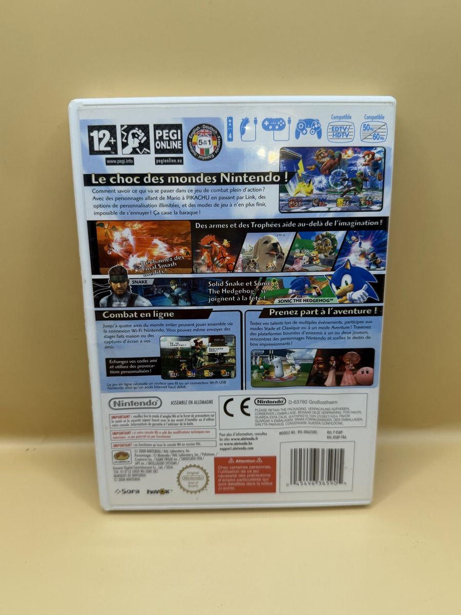 Giochi: Super Smash Bros Brawl - Wii – Usato da Genève venduto da sho_67qj 2