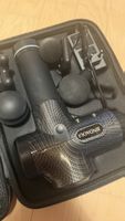 Massagepistole mit Zubehör (kaum benutzt)