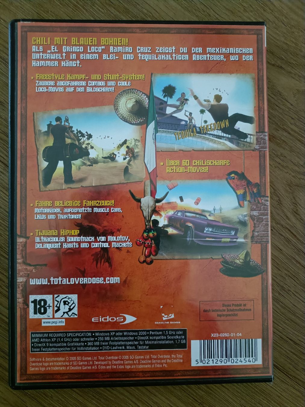 Giochi: Total Overdose PC DVD-Rom - Action Game Klassiker! – Usato da Winterthur venduto da meci02 1