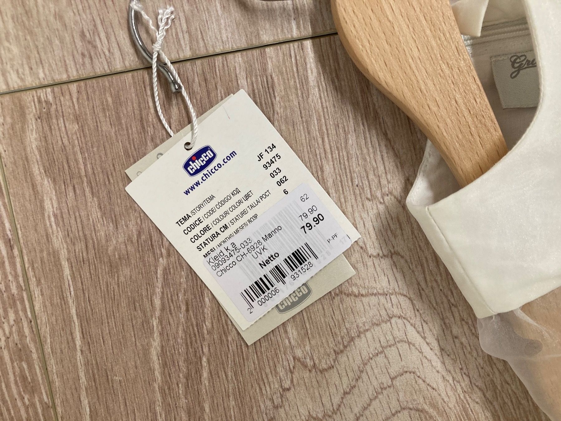 Chicco Vestiti & Gonne: Mädchenkleid - Grösse 62 – Usato da Altendorf venduto da stefan_7 1