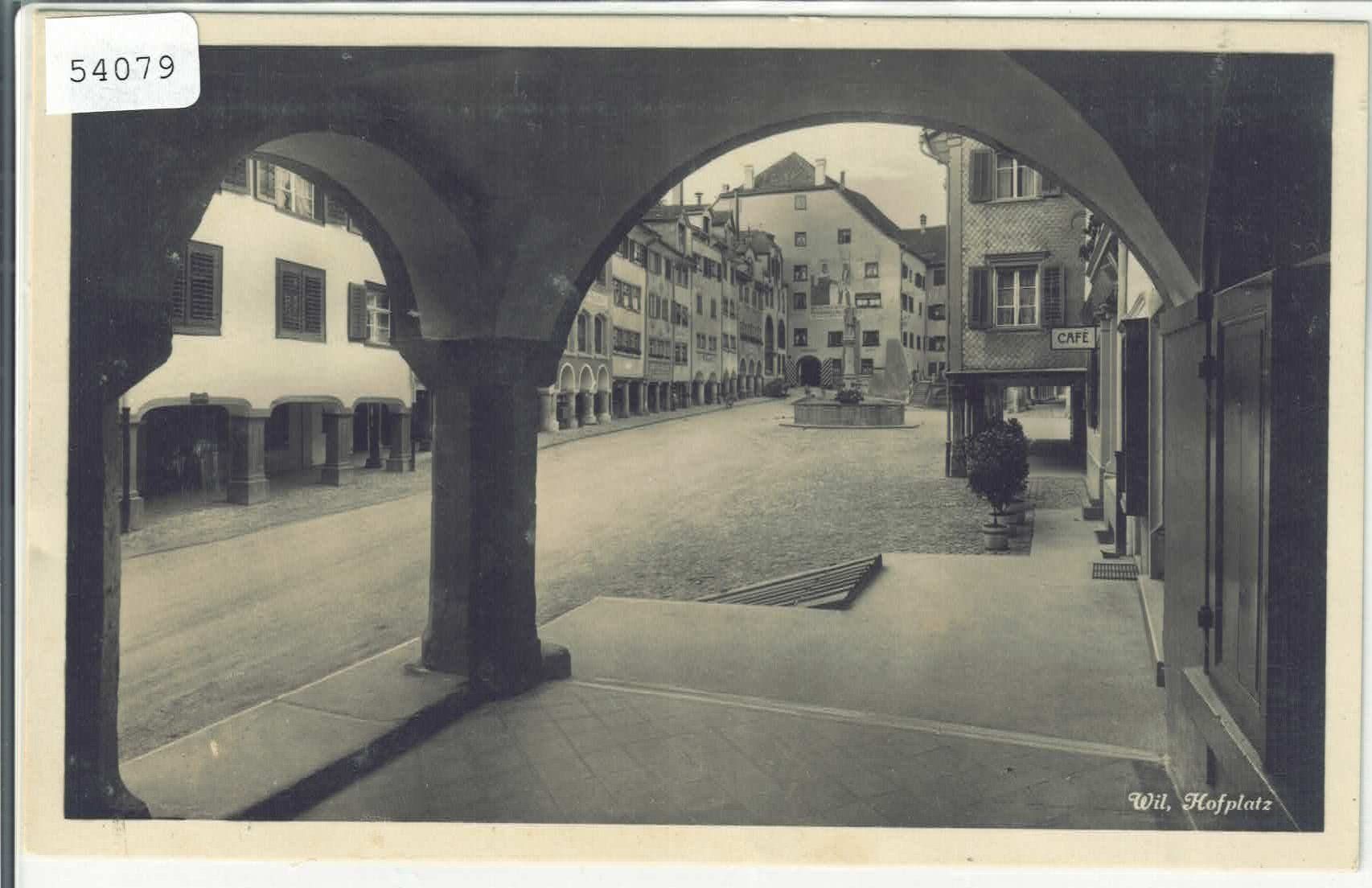 Cartes postales: Wil SG - Hofplatz – D'occasion à Ettingen par Kartenplanet