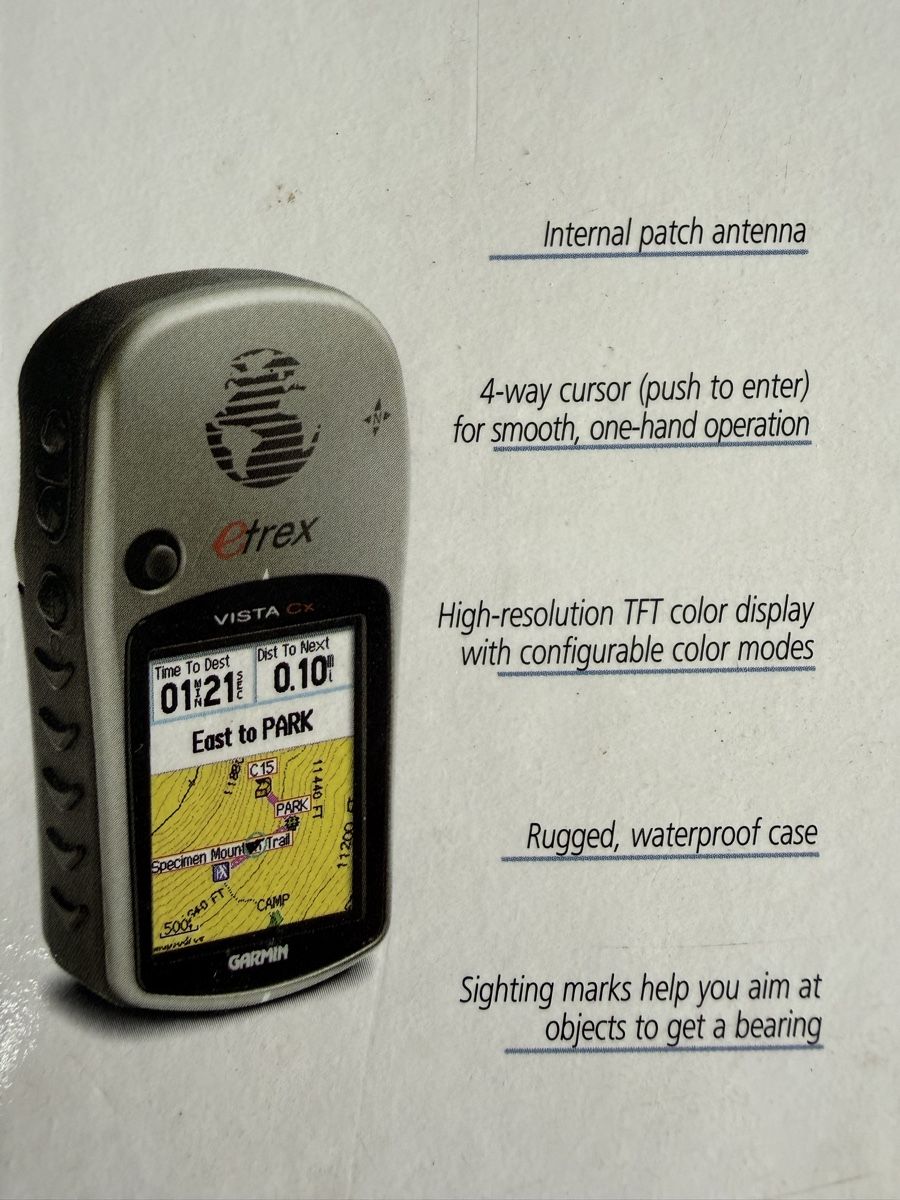 Garmin Navigatori: Garmin eTrex Vista Cx GPS – Usato da Konolfingen venduto da petzipetz 3