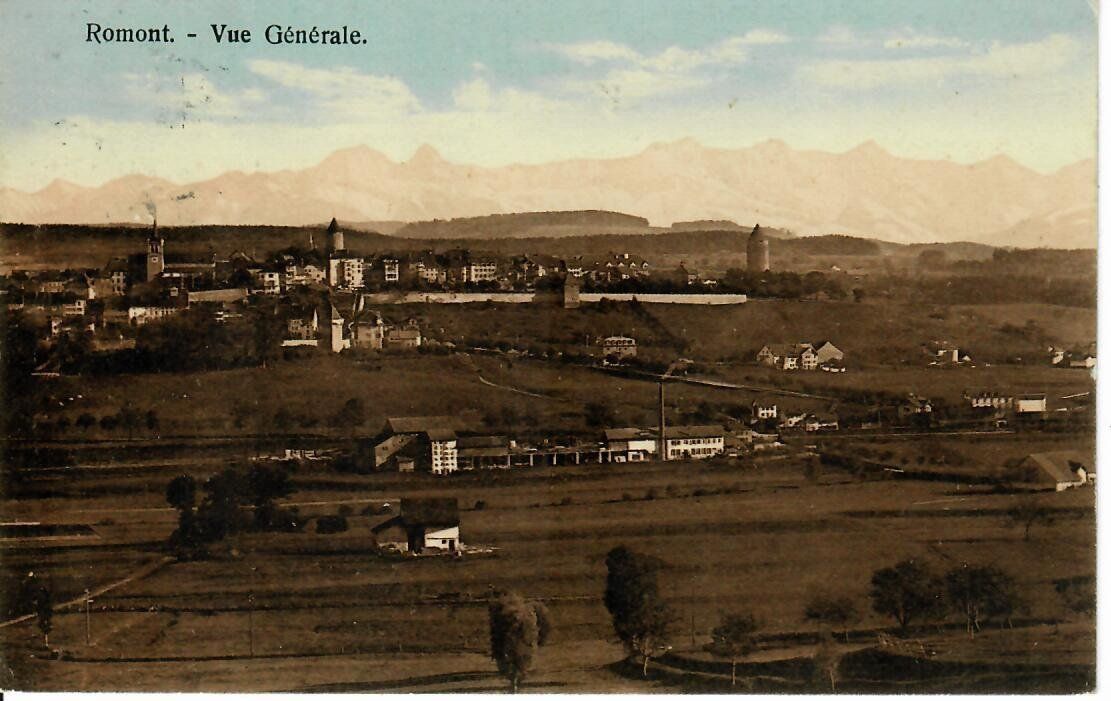 Cartoline postali: Romont – Usato da Hochdorf venduto da Ziegel-16