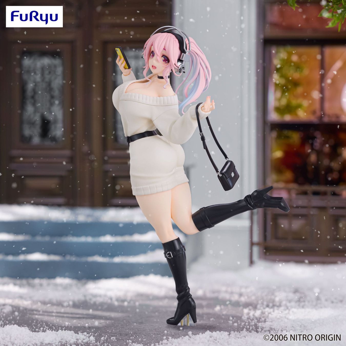 Statuette: Super Sonico PVC Trio-Try-iT Winter Memory Ver. 21 cm – Nuovo e nell'imballaggio originale da St-Imier venduto da ATTAKSHOP 8