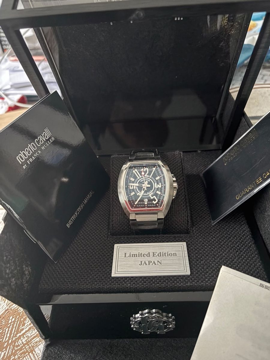 Franck Muller Uhren: Roberto Cavalli Franck Muller – Gebraucht aus Luzern von Marell 1