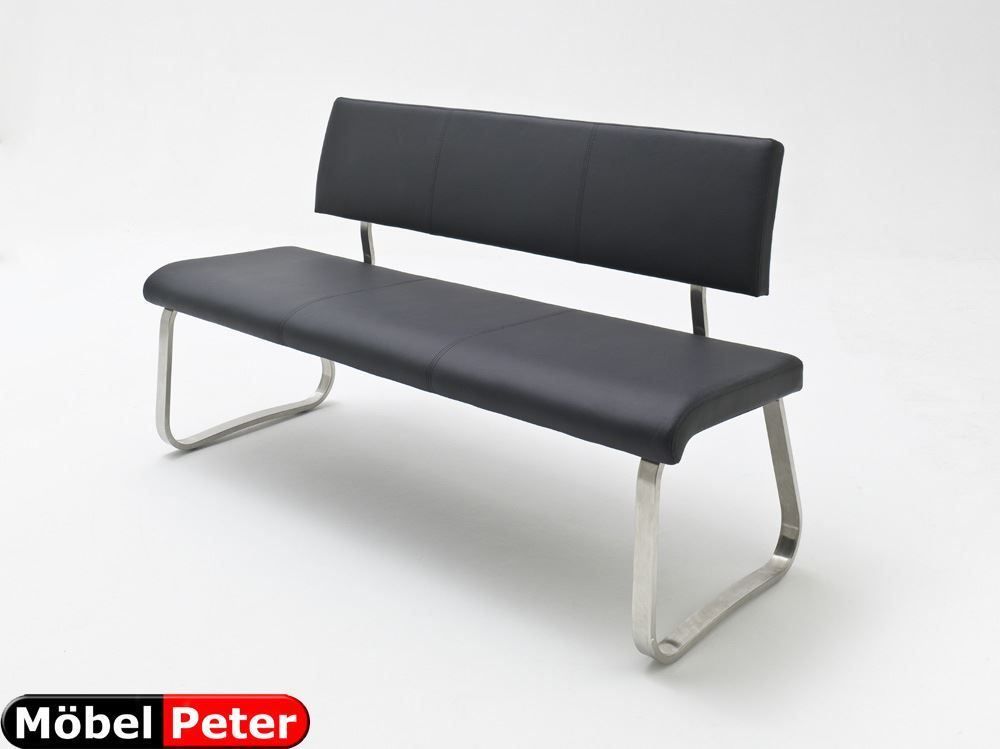 Panchine: Sitzbank Polster PU cappuccino – Nuovo e nell'imballaggio originale da Kölliken venduto da moebel-peter 1