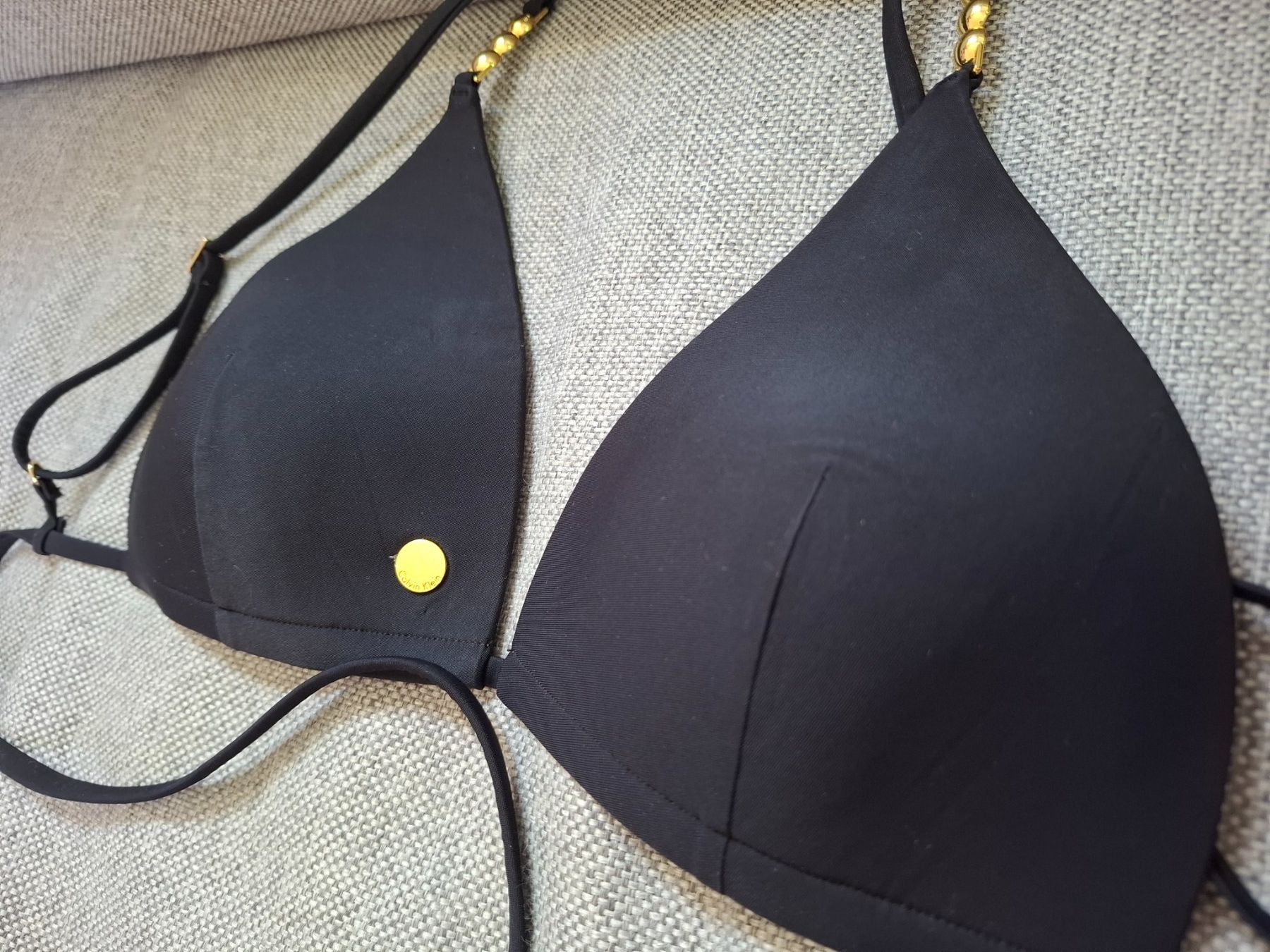 Calvin Klein Costumi da bagno & Bikini: Calvin Klein Bikini, schwarz, 34/36, XS – Usato da Dornach venduto da shoe-lina 1