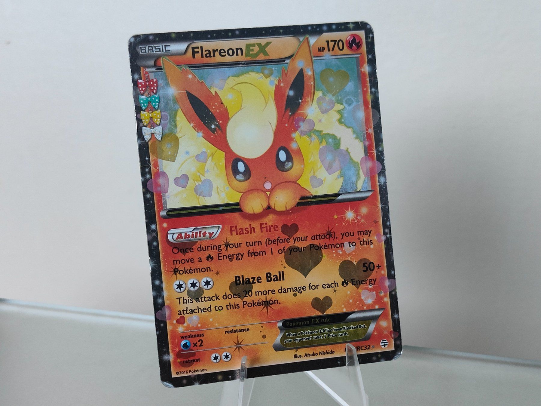 Pokémon Cartes à collectionner: Flareon EX RC6, Pokémon Generations – D'occasion à Châtelaine par Chompis