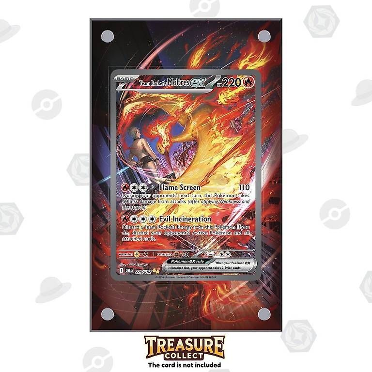 Pokémon Carte collezionabili: Team Rocket's Moltres ex 229/182 - Pokémon Extended Artwork – Nuovo e nell'imballaggio originale da Canobbio venduto da TreasureCollect