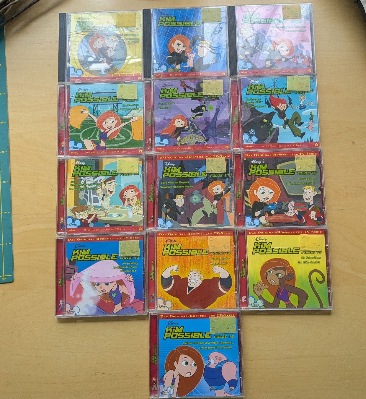Audiolibri: 13 Kim Possible Hörspiele CDs – Usato da Steffisburg venduto da Schlabber
