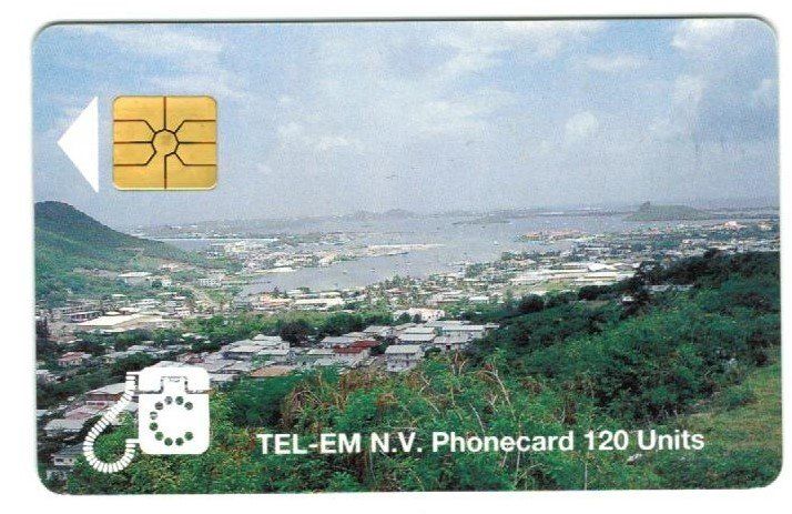 Schede telefoniche: Telefonkarte Sint Maarten – Usato da Zürich venduto da Tolima194