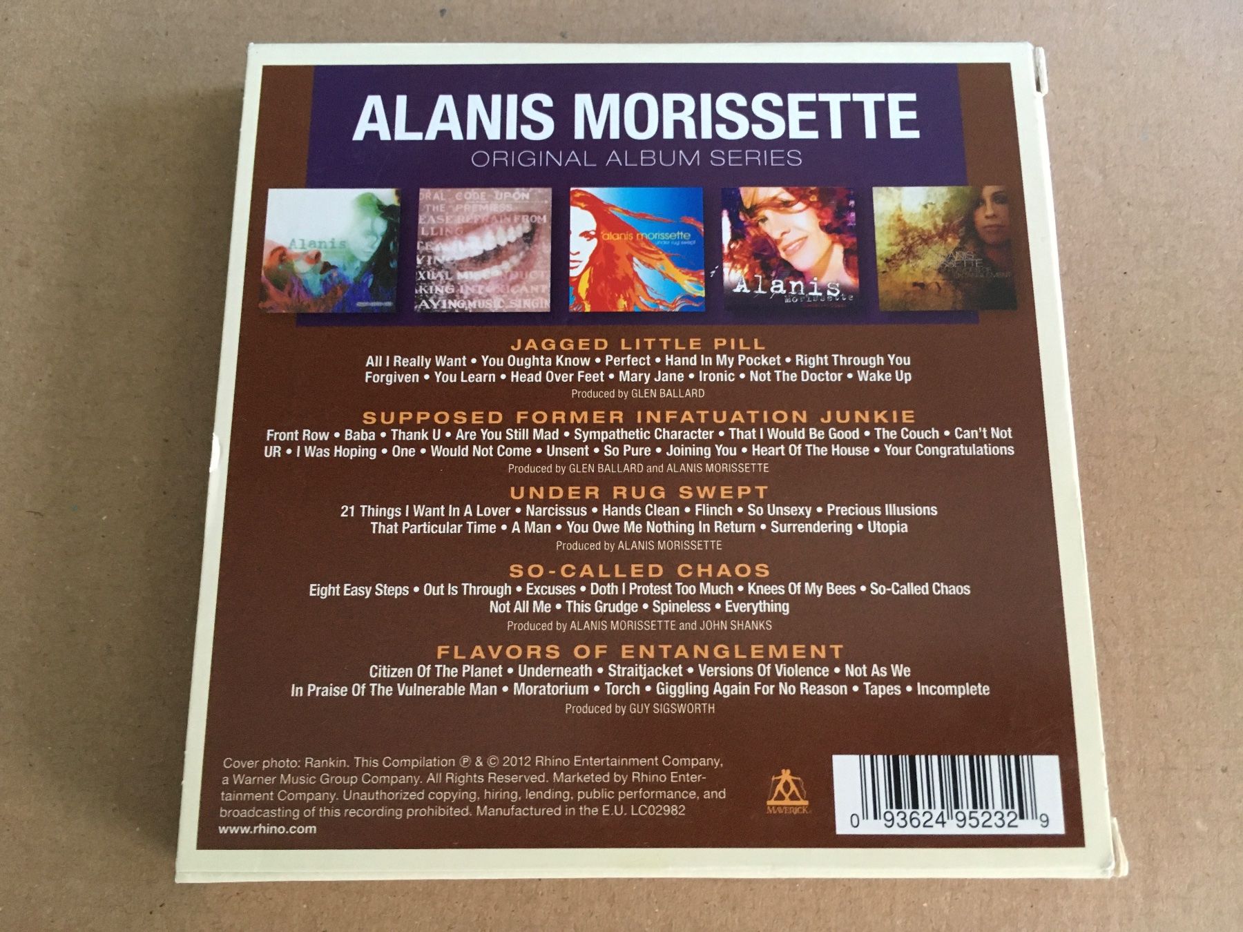 CD: Alanis Morisette - Original Album Series -CD- – Usato da St.Gallen venduto da MedienJoe 1