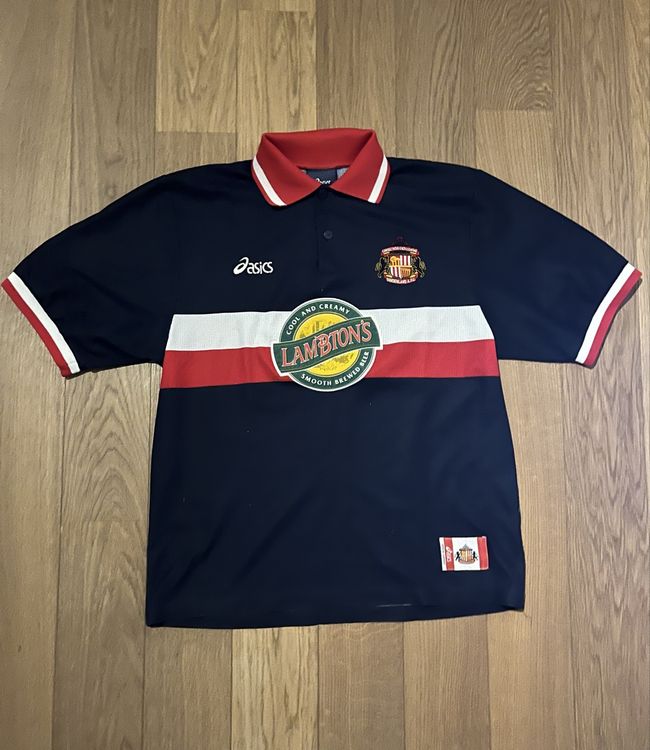 Maillot Football Vintage Sunderland 1996/1997 Domicile - Rouge, Taille L