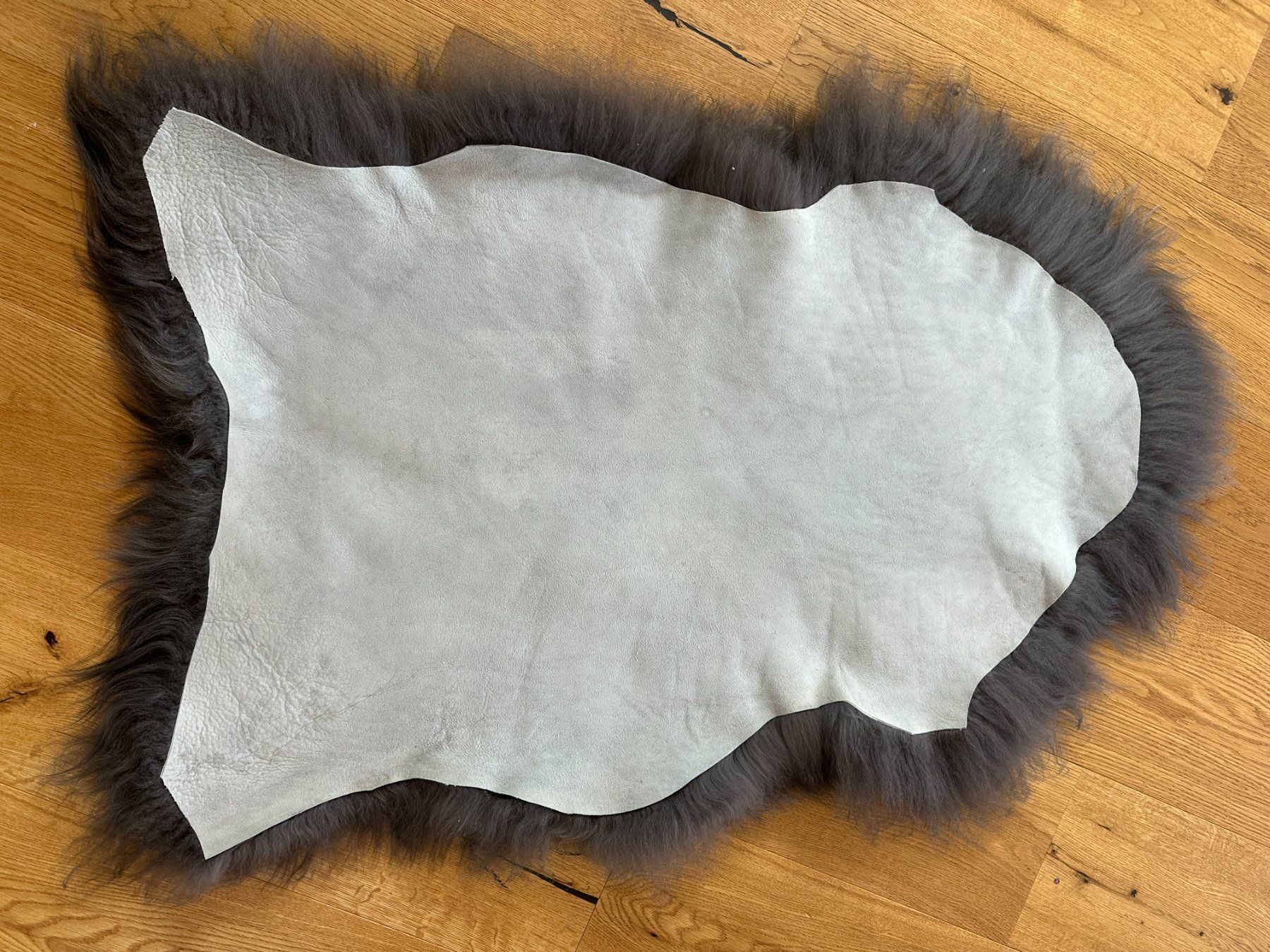Teppiche: Isländischer Schaffellteppich, anthrazit, 100cmx70cm – Neu (gemäss Beschreibung) aus Russikon von twee555 2