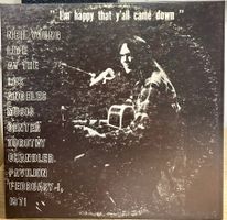 Neil Young - Dorothy Chandler Pavilion // LP: NM; Sleeve: NM